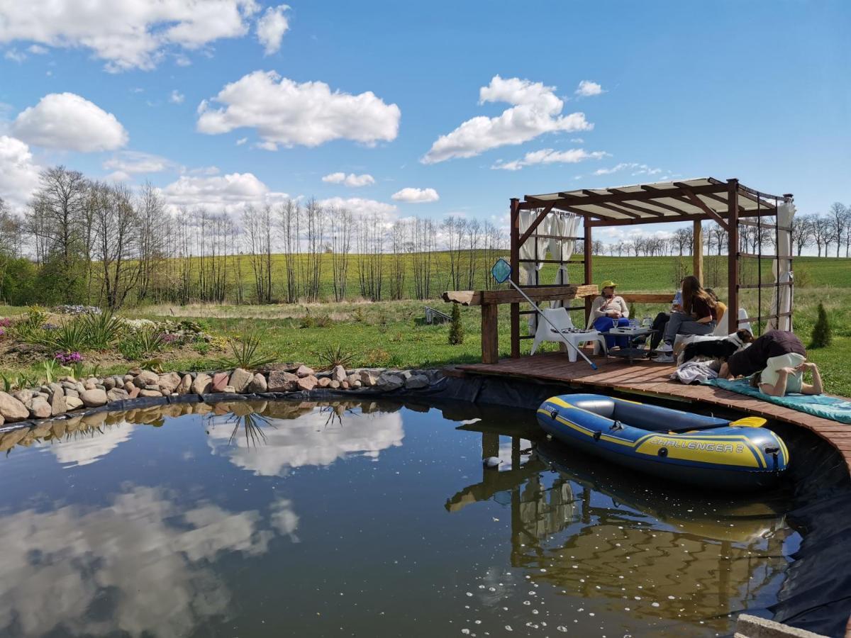Vila Poza Zgielkiem Węgorzewo Exteriér fotografie