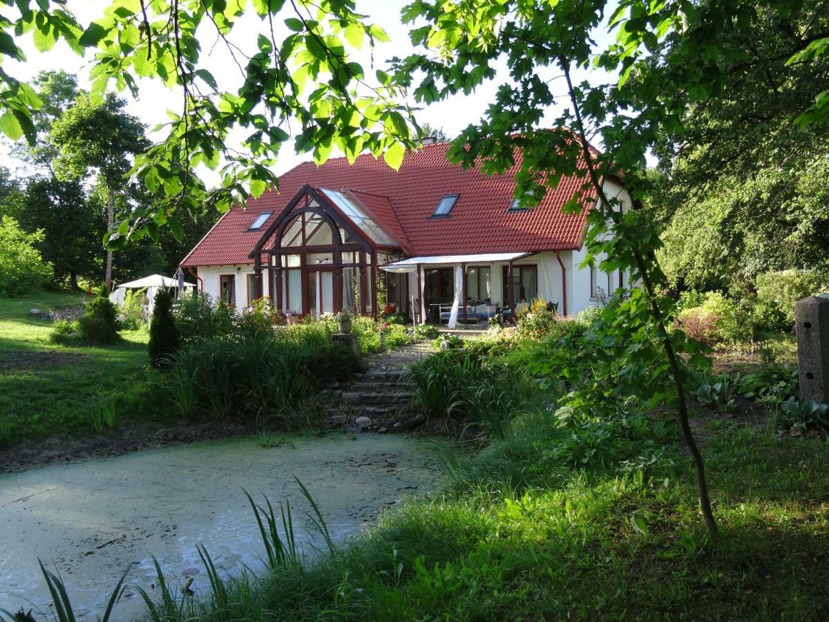 Vila Poza Zgielkiem Węgorzewo Exteriér fotografie